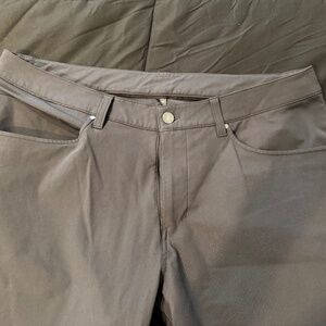 Lululemon ABC Slim Fit Warpstreme Pants - 35 Tall - Obsidian